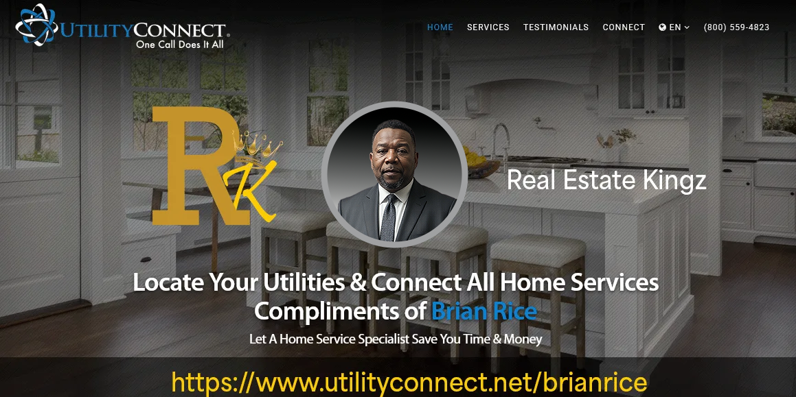 Connect your utilities in your new home